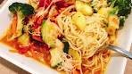 Capellini Primavera // Olive Garden Copycat Meal