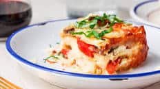 Caprese Chicken Lasagna