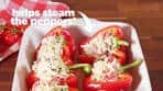 Caprese Chicken Stuffed Peppers | Caprese Chicken Stuffed ...