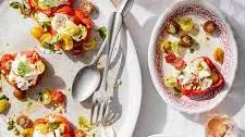 Caprese Stuffed Peppers