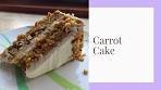 CARROT CAKE with cream cheese frosting | torta di carote ...