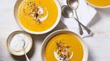 Carrot, parsnip and ginger soup