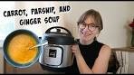 Carrot, Parsnip, and Ginger Soup (Oil-Free, Plant-Based, Easy!)