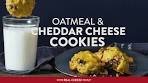 Cheddar Cheese and Oatmeal Cookies