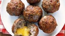 Cheese Stuffed Meatballs