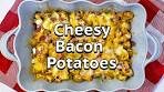 Cheesy Bacon Potatoes | Chef Lorious