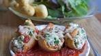 Cheesy Chicken & Spinach Stuffed Shells Recipe