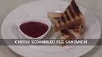 Cheesy Scrambled Egg Sandwich | Cheesy Scrambled Egg ...