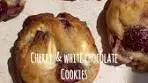 Cherry 🍒 white chocolate cookies . This is the perfect summer ...
