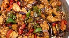 Chicken and Bell Pepper Stir Fry