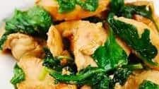 Chicken and Spinach Sauté Recipe