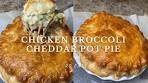 Chicken broccoli cheddar pot pie ￼! Easy weeknight, dinner ...
