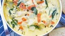 Chicken Florentine Soup