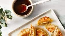 Chicken Gyoza With Yuzu Dipping Sauce