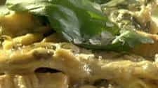 Chicken, Mushroom and Spinach Alfredo Lasagna