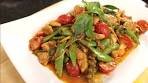Chicken Red Curry Stir-Fry Recipe ผัดเผ็ดไก่ - Hot Thai Kitchen!