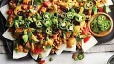 Chile-Lime Jicama Nachos