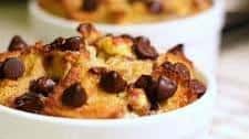 Chocolate Banana Bread Pudding