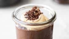 chocolate budino