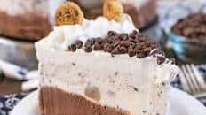 Chocolate Chip Cookie Dough Ice Cream Cake