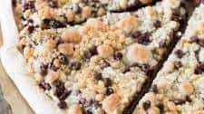 Chocolate Chip Dessert Pizza