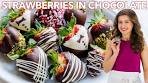CHOCOLATE COVERED STRAWBERRIES
