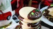 Chocolate Dipped Sugar Cookies