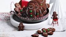 Chocolate gingerbread biscuits recipe