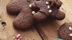 Chocolate Gingerbread Men Cookies | Also The Crumbs Please