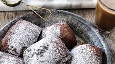 Chocolate Lavender Beignets