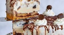 Chocolate Peanut Butter Ice Cream Cake