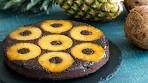 Chocolate Pineapple Upside Down Cake