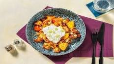 Chorizo and Potato Hash with parsley aioli