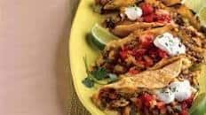 Chorizo and Scrambled Egg Breakfast Tacos