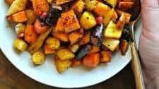 Cider Roasted Root Vegetables