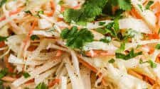 Cilantro Jicama Slaw