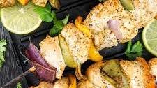 Cilantro Lime Chicken Kabobs