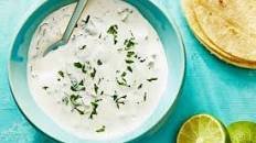 Cilantro-Lime Crema