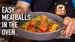 Classic Italian Meatballs in the Oven Recipe