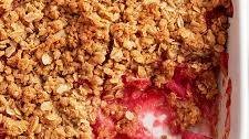 Classic Rhubarb Crisp