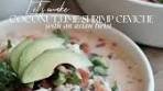 Coconut Lime Shrimp Ceviche with an Asian twist 🥰. It’s super ...