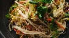 Cold Tossed Enoki Cucumber Salad 凉拌金针菇