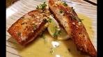 Cooking Garlic Lemon Butter Salmon!