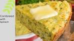 cornbread with spinach and feta cheese is easy recipe you ...