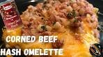 Corned Beef Hash Omelette