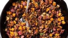 Corned Beef Sweet Potato Hash