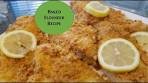 Cornmeal Oven Baked Flounder Fillet Recipe