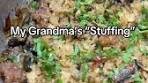Corre Larkin | This is my Grandma’s stuffing recipe. It’s not ...