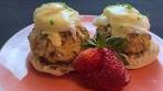 Crab Cakes Benedict for Brunch