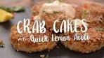 Crab cakes with lemon aioli | There are as many opinions ...